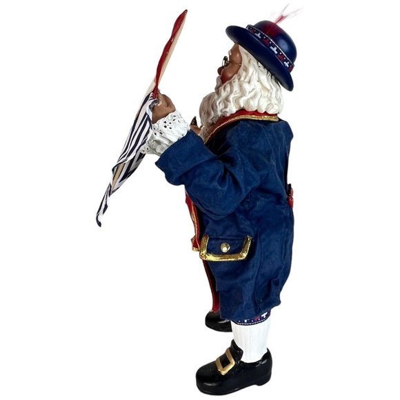 Clothtique Possible Dreams Ben Franklin COLONIAL CHRISTMAS Santa Claus #713324 - Picture 6 of 13